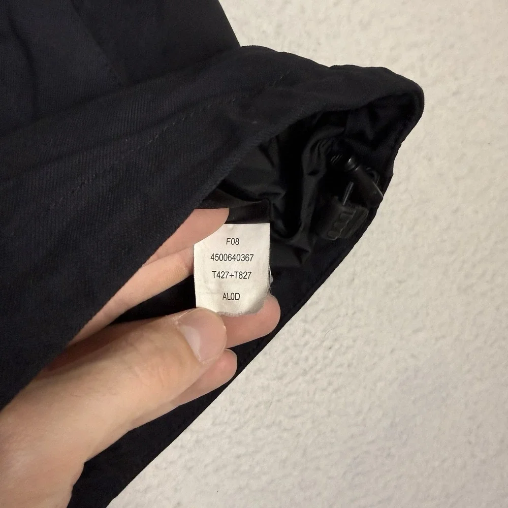 The North Face HyVent Ski Jacket Men's Large Black‎ Hooded Shell Parka 2008